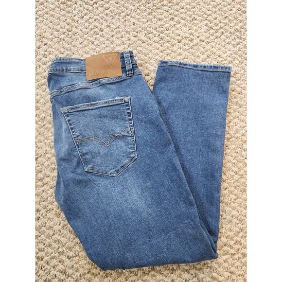 Guess Jeans Los Angeles Men's Vermont Slim 36x30 - Picture 1 of 11